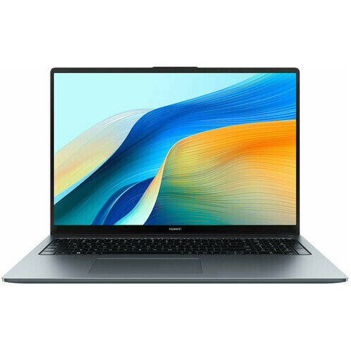 Ноутбук Huawei MateBook D16 Core i5-12450H8Gb512Gb16FHDWin11 серый 53013WXE 6264700₽