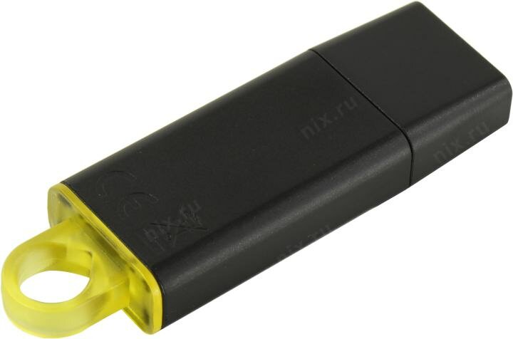 Флешка USB KINGSTON DataTraveler Exodia 64ГБ, USB3.1, черный и голубой [dtx/64gb] - фото №18