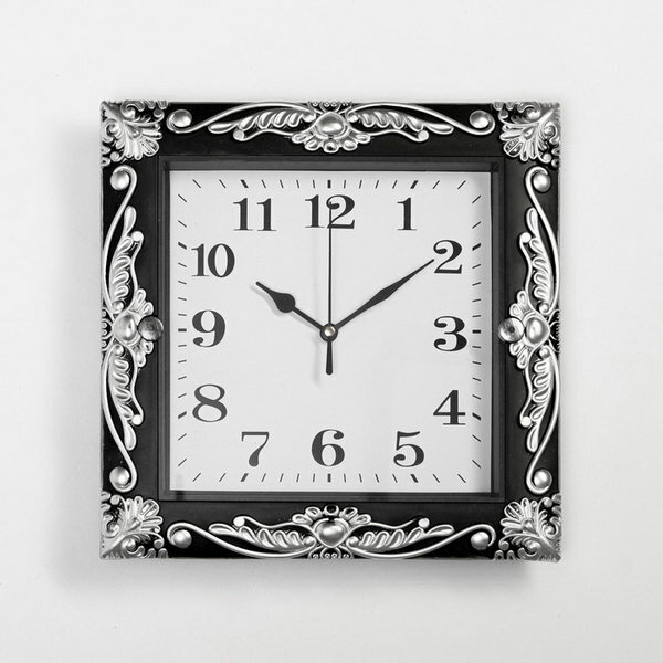 Часы настенные "Зара", плавный ход, 26 x 26 см