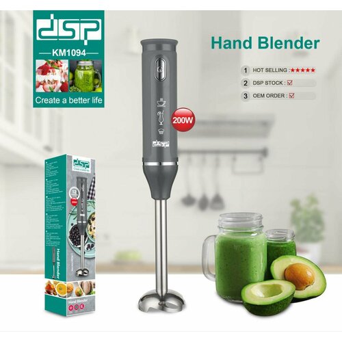 Cтильный компактный и многофункциональный блендер версии KM-1094 от DSP который станет незаменимым помощником на вашей кухне 157500₽