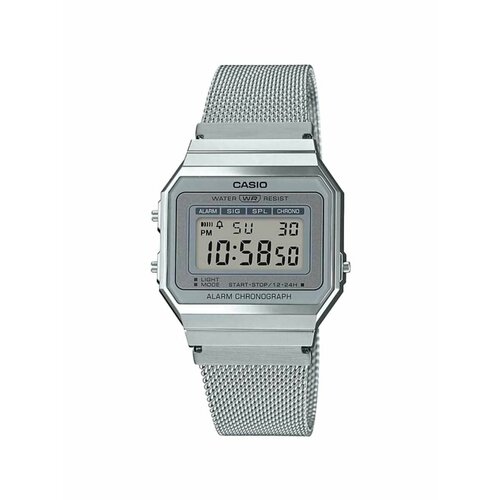 Наручные часы CASIO Vintage 76931, серый, серебряный обычный товар casio a700wm 7a