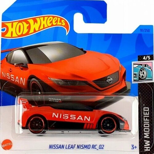 Машинка Mattel Hot Wheels Nissan Leaf Nismo Rc_02, арт. HKH86 (5785) (091 из 250)