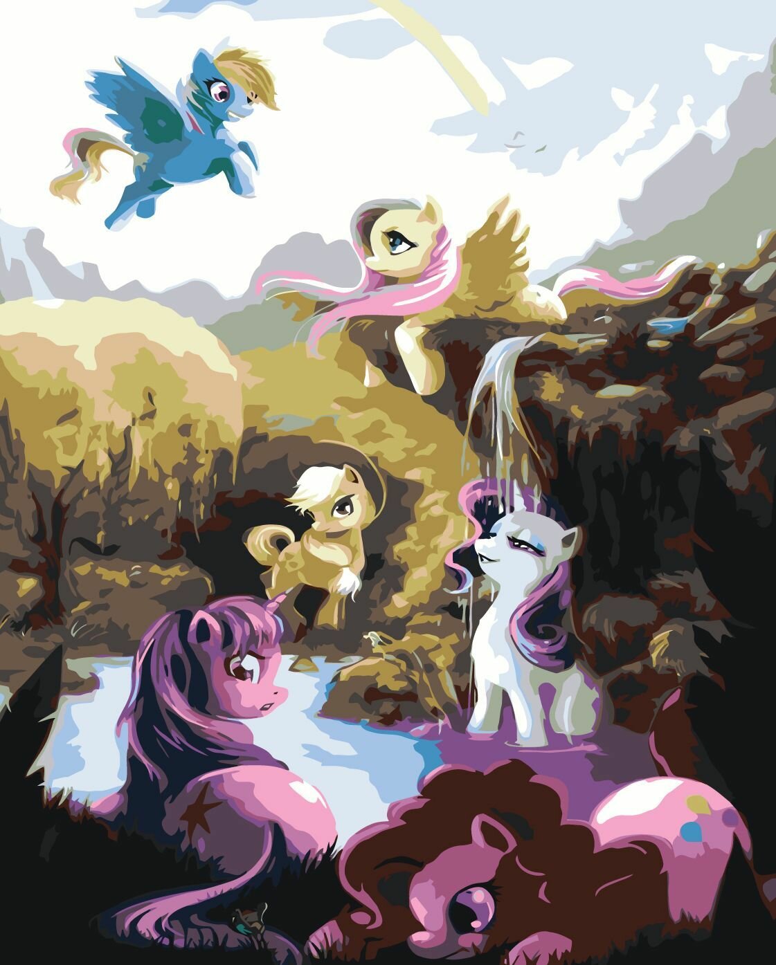 Картина по номерам Пони My Little Pony