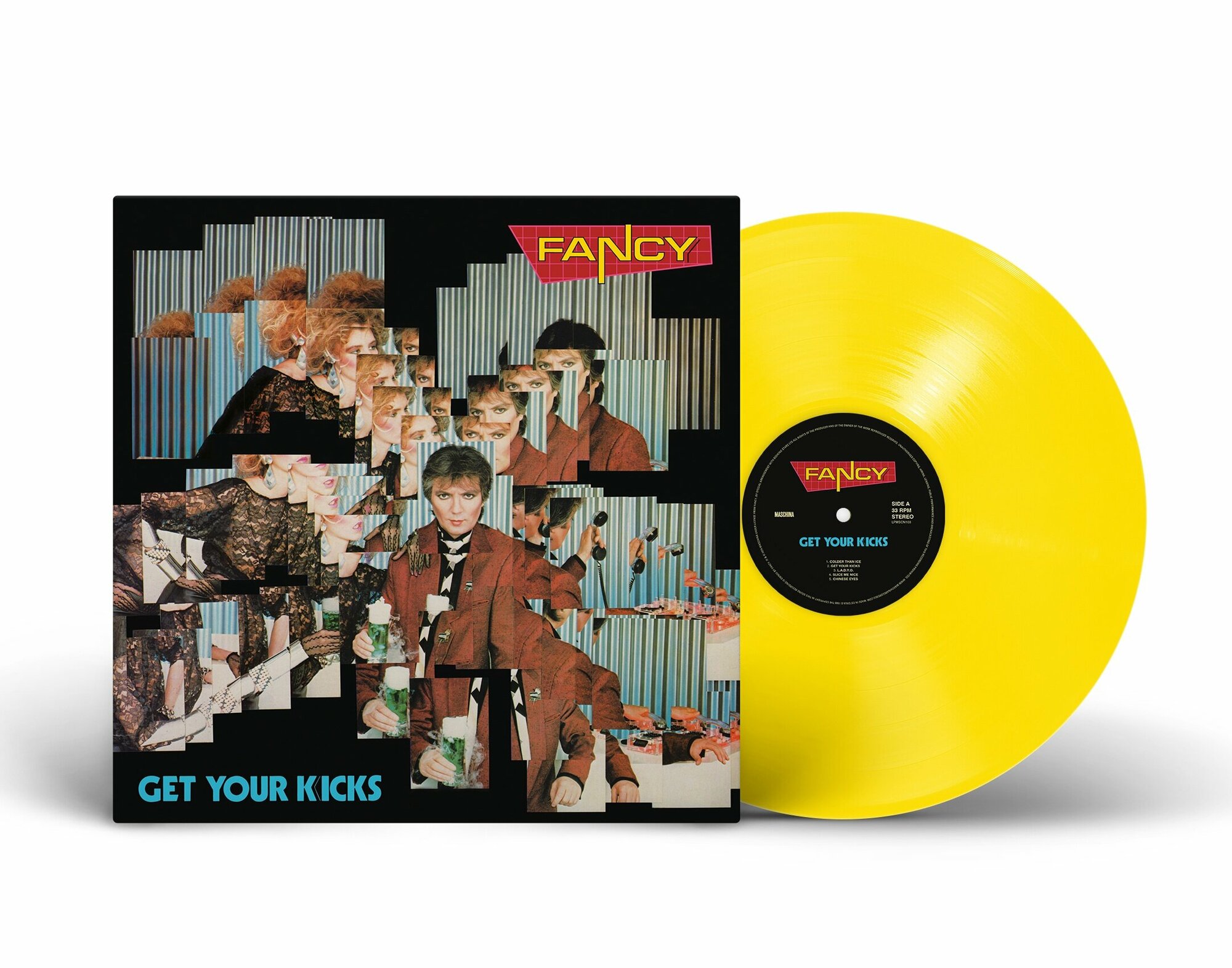 Виниловая пластинка Fancy - "Get Your Kicks" (1985/2023) (Limited Yellow Vinyl)