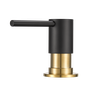 Дозатор для моющего средства MILACIO Ultra (MCU.934. BGD) чёрно-золотой