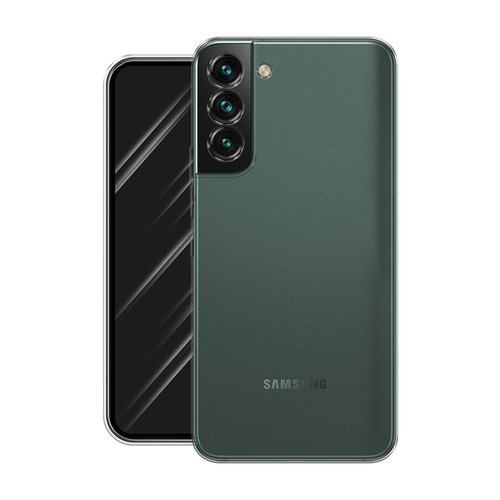 Силиконовый чехол на Samsung Galaxy S22 Plus / Самсунг Галакси S22 Плюс, прозрачный силиконовый чехол на samsung galaxy s22 самсунг галакси s22 папоротник фон 2 прозрачный