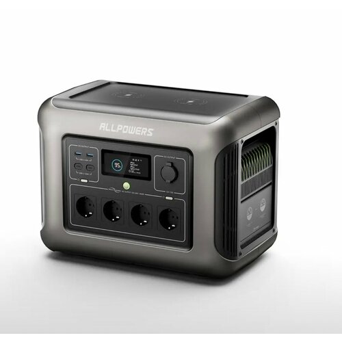 Портативная автономная электростанция ALLPOWERS 480000mAh 1152Wh 3000Вт 230B Аккумуляторная батарея 9298000₽
