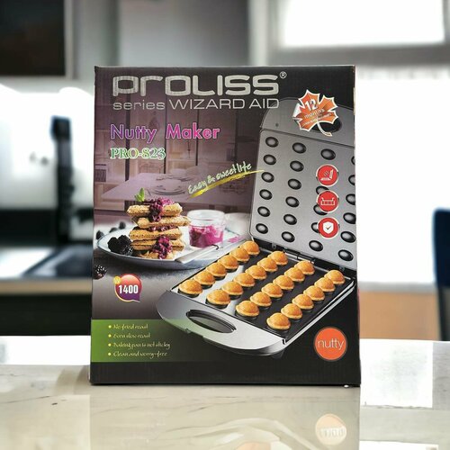 Прибор для приготовление орешек pro-823 PROLISS 1400вт 369900₽