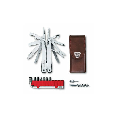 VICTORINOX Мультитул Victorinox SwissTool Spirit X (3.0235. L) 105мм 35функций серебристый подар. коробка мультитул victorinox swisstool spirit x 3 0224 n 105мм 26функц серебристый подар коробка