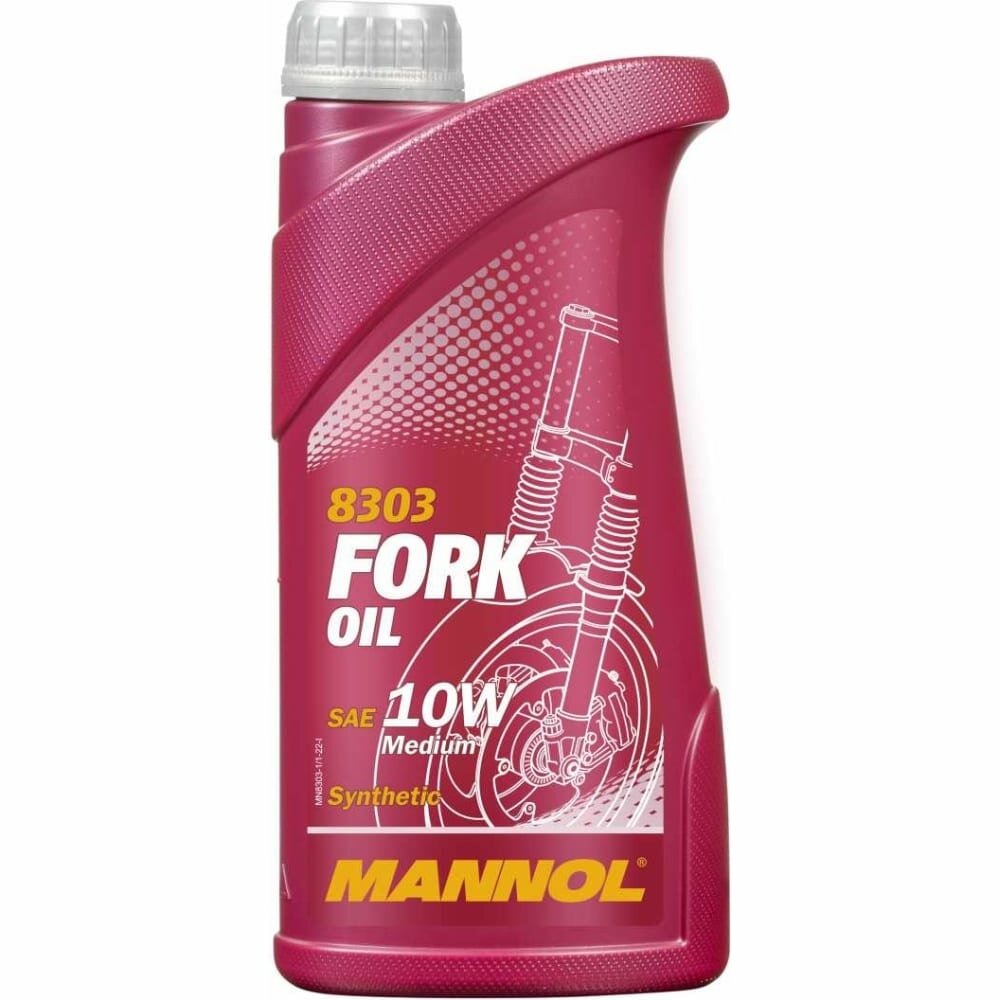 Масло Вилочное И Амортизаторное Mannol Fork Oil 10W Синтетическое 1 Л 83031 MANNOL арт. 83031