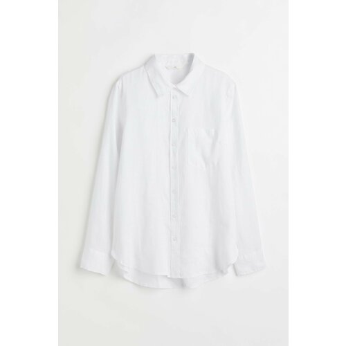 Рубашка  H&M, размер XL, белый