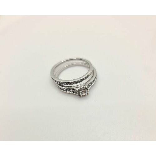 фото Кольцо, размер 19, серебряный xuping jewelry co., ltd