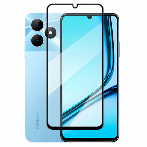 Защитное стекло Red Line для Realme Note 50 Full Screen Tempered Glass Full Glue Black УТ000038570 горящие скидки red line full screen для realme c11 2021 black