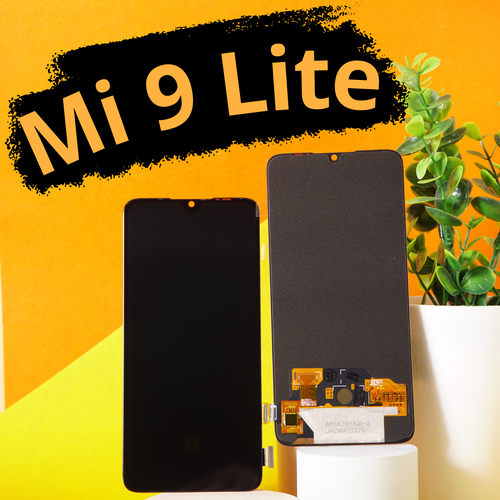 Дисплей для Xiaomi Mi 9 Lite, черный OLED