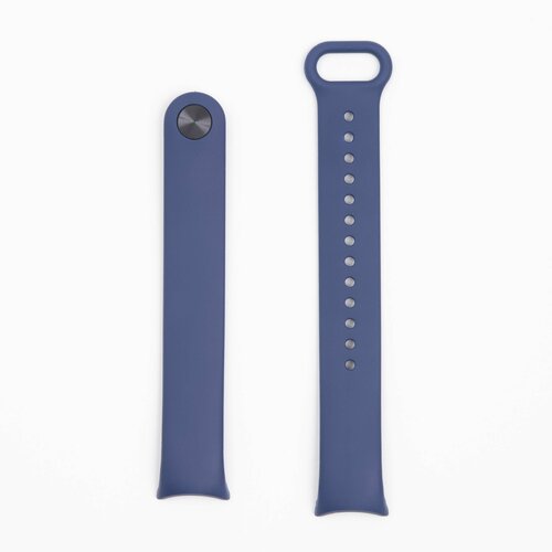 Ремешок для Xiaomi Mi Band 8 Силиконовый ремешок для смарт-часов Темно-синий 490₽