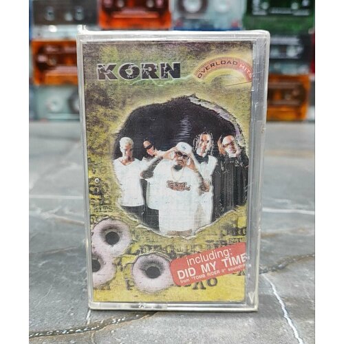 Korn Overload Hits, аудиокассета, кассета (МС), 2003, оригинал