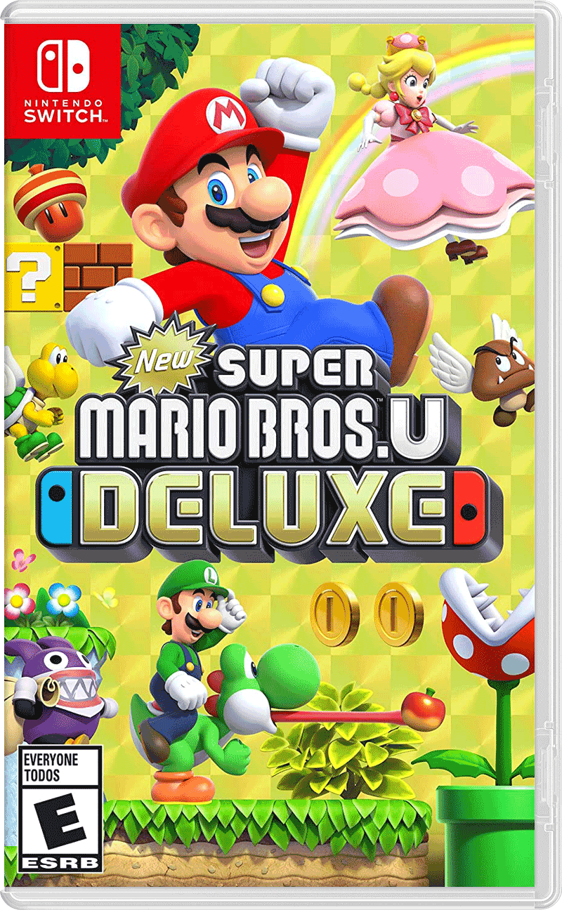 Игра New Super Mario Bros. U Deluxe Deluxe Edition для Nintendo Switch, картридж