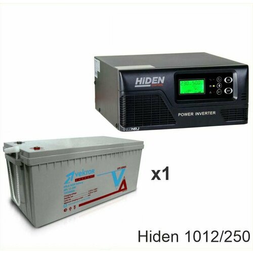 ИБП Hiden Control HPS20-1012 + Vektor GL 12-250 ибп hiden control hps20 1012 vektor gl 12 250