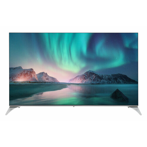 HYUNDAI Телевизор QLED Hyundai 65 H-LED65QBU7500 Android TV Frameless черный 4K Ultra HD 60Hz DVB-T DVB-T2 DVB-C DVB-S DVB-S2 USB WiFi Smart TV H-LED65QBU7500 60870₽