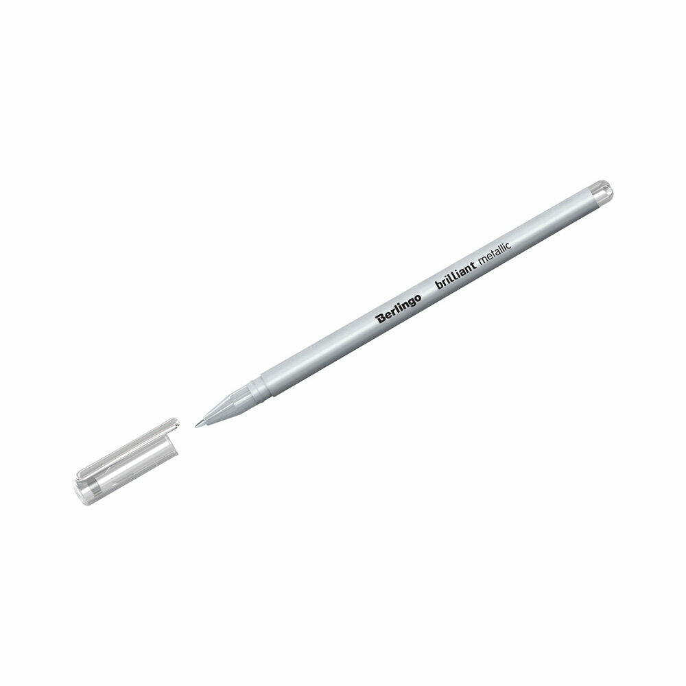 Ручка гелевая "Brilliant Metallic" 0.8 мм CGp_40010 цвет чернил: серебристый, 1 шт. в заказе