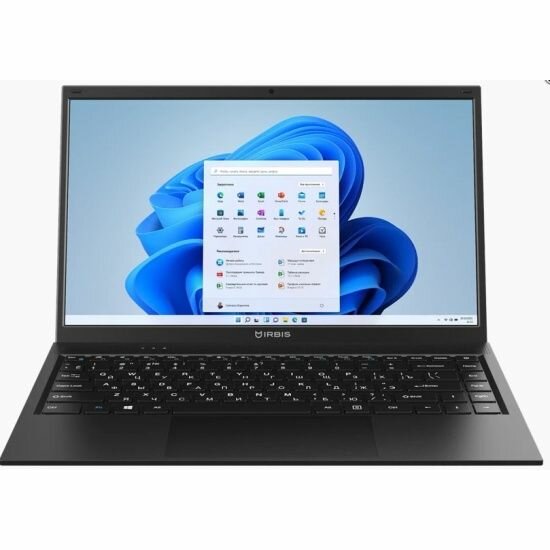 Ноутбук IRBIS 14N IPS FHD FHD (1920x1080) 14NBC0002 Черный 14" Intel Core i3-1115G4, 8ГБ DDR4, 512ГБ SSD, UHD Graphics, Windows 11 Pro