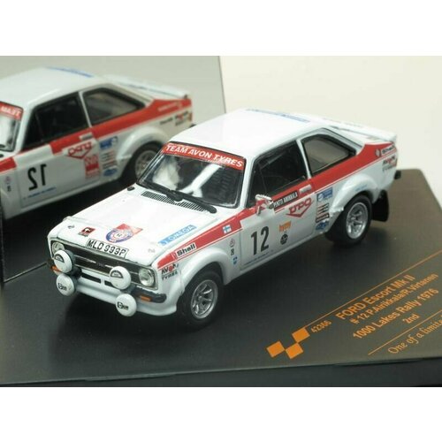 ford escort rs1600 1 ford motor co ltd makinen liddon winner rac rally 1974 масштабная модель коллекционная Масштабная модель Ford Escort Mk II #12 P. Airikkala/R. Virtanen