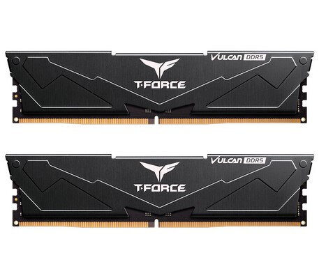 Оперативная память TEAM GROUP DIMM TEAMGROUP T-Force Vulcan 32GB (16GB x2) DDR5-6000 (FLBD532G6000HC38ADC01)