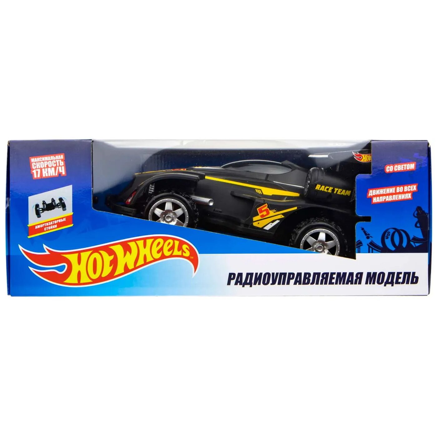 1Toy Hot Wheels черная - фото №19