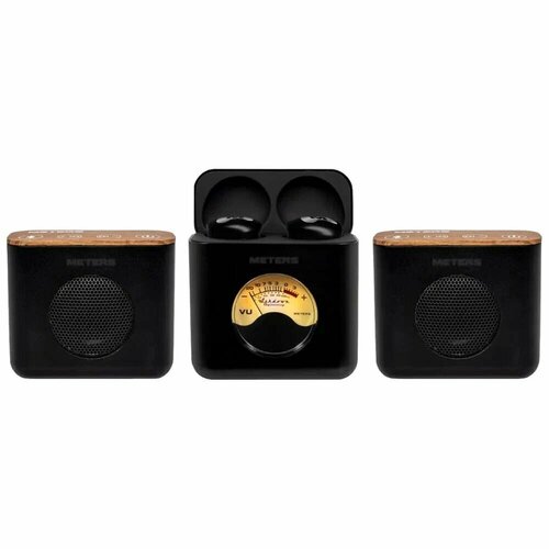 Комплект наушники TWSколонки Meters Linx TWSLinx-BT-Stereo Speaker System black 949000₽