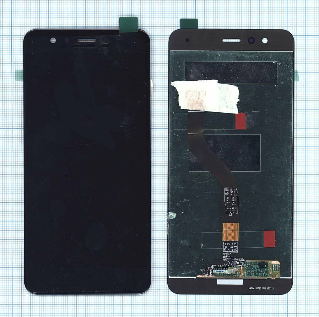 Дисплей (модуль) для Huawei P10 Lite в сборе с тачскрином черный