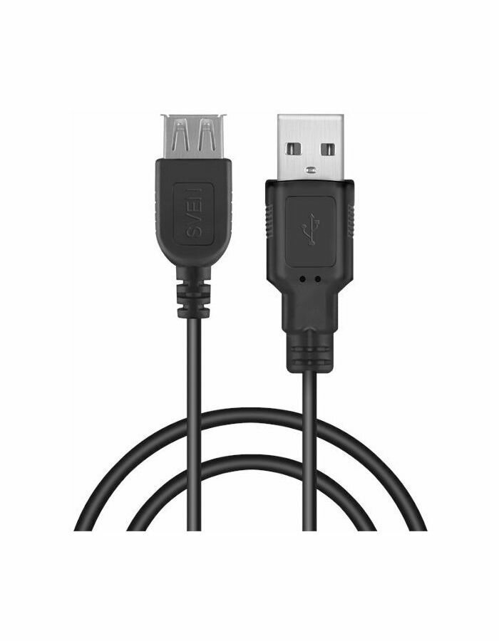 Кабель удлинительный USB 2.0 AM-AF 1.8м Sven SV-004569 - фото №13