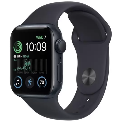 Часы Apple Watch Series SE 44mm 2023 темная ночь алюминий рем темная ночь MRE93 Global 3875000₽