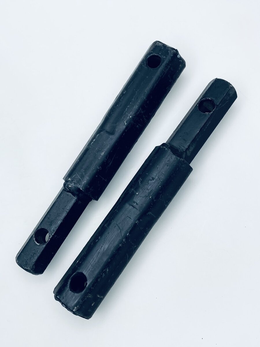 фото Удлинители колёсной оси для МК-7000, МК-7500, МК-8000 (шестигранник d 23*23*185) (комп. 2шт) Huter 71/3/50 №777