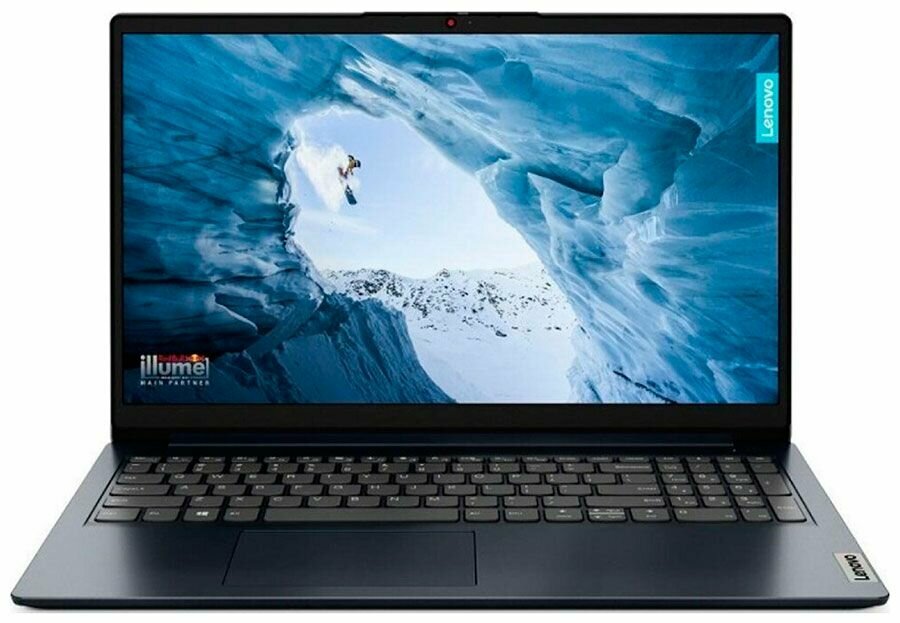 Ноутбук LENOVO IdeaPad 1 15IGL7 N4020/8GB/256GB SSD/15.6"/NoOS Blue (82V700DMPS)