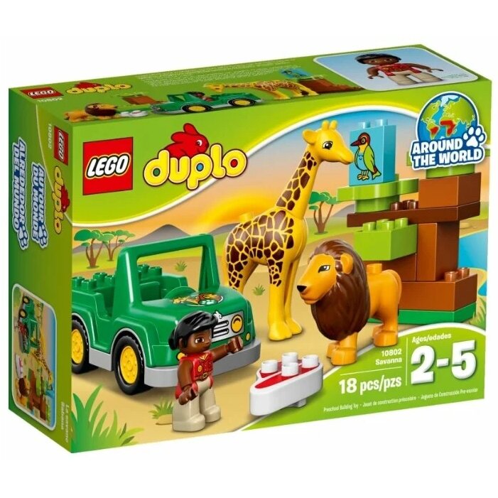 Конструктор LEGO DUPLO 10802 Саванна