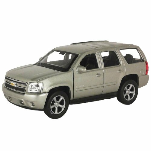 Машинка WELLY 1:38 Chevrolet Tahoe Золотой пруж. мех. машинка welly 1 38 audi q3 красный пруж мех