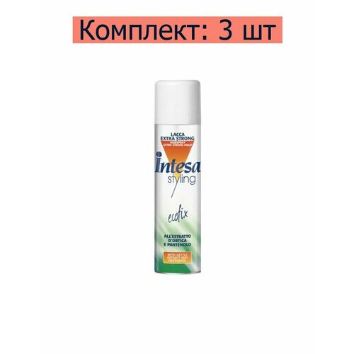 Intesa Лак для волос Intesa Extra Strong Hold, 500 мл , 3 шт