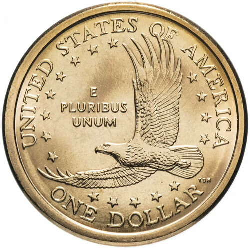 Монета 1 доллар Парящий орел. Сакагавея. Коренные американцы. США P 2007 UNC монета 1 доллар парящий орел сакагавея коренные американцы сша 2003 г в монета unc