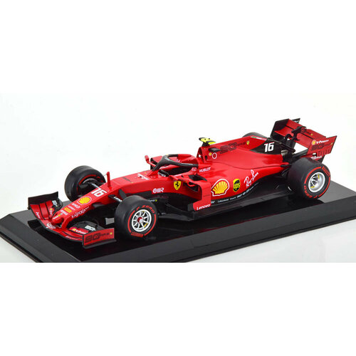 Ferrari SF90 charles leclerc 2019 / феррари шарль леклер модель автомобиля bburago ferrari f1 sf90 16 себастьян из сплава 1 43 2019