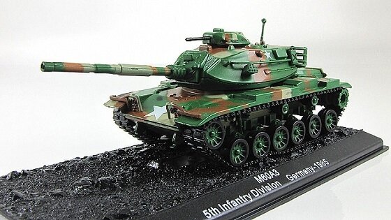 Масштабная модель 1/72 танк М60A3