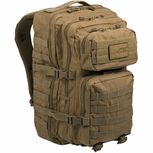 Mil-Tec Backpack US Assault Pack LG coyote mil tec backpack us assault pack lasercut sm civ tec wasp i z3a