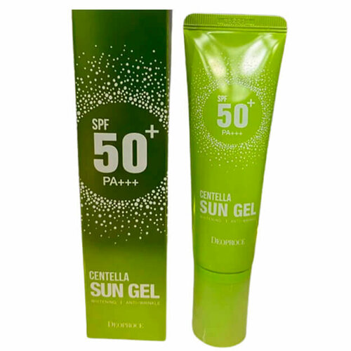 Deoproce Centella Sun Gel SPF 50+ PA+++ - солнцезащитный гель с центеллой 50 гр