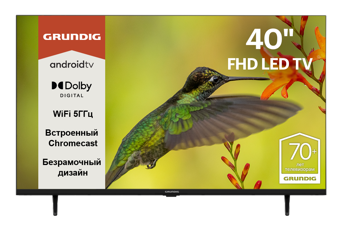 Телевизор Grundig 40 GHF 6500, черный