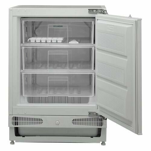 Встраиваемый морозильник Hyundai HBF 0810 белый 4824000₽