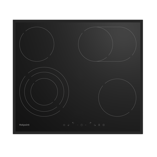 Электрическая варочная поверхность Hotpoint HR 6T7 BA S 60 см черный 2799900₽