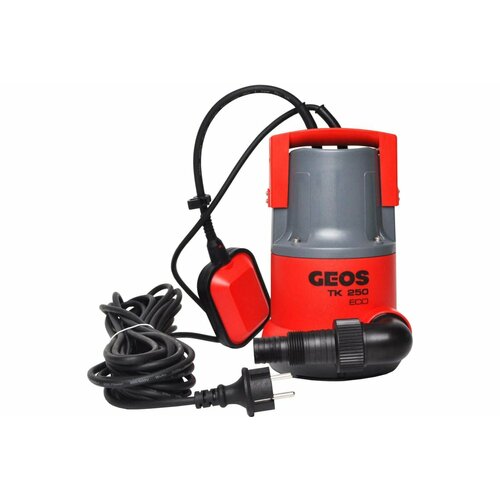 Насос погружной для чистой воды GEOS TK 250 ECO 250 Вт глубина погружения до 7 м высота подачи 6 м расход 6000 лч 113593 4490₽