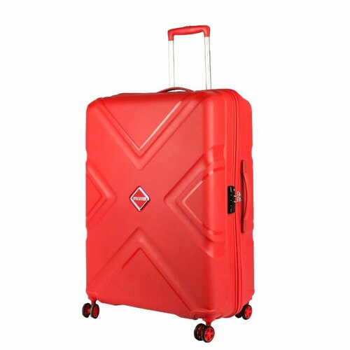 Чемодан American Tourister, 105 л, размер L, красный