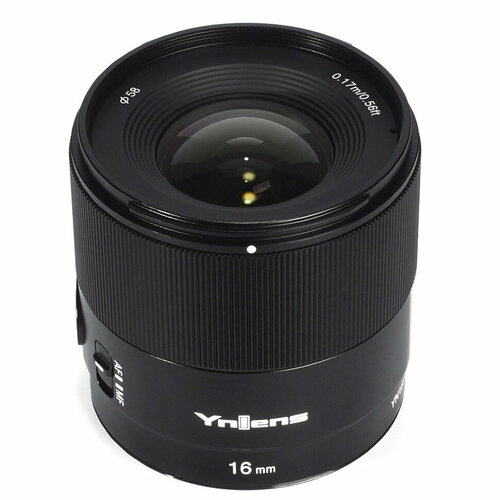 Объектив YongNuo YN16mm F18S DA DSM E-mount 3534300₽