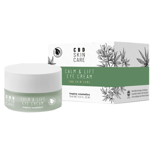 Inspira cosmetics Calm lift eye cream - Антистресс лифтинг-крем для контура глаз с маслом cbd 30 мл 5606₽