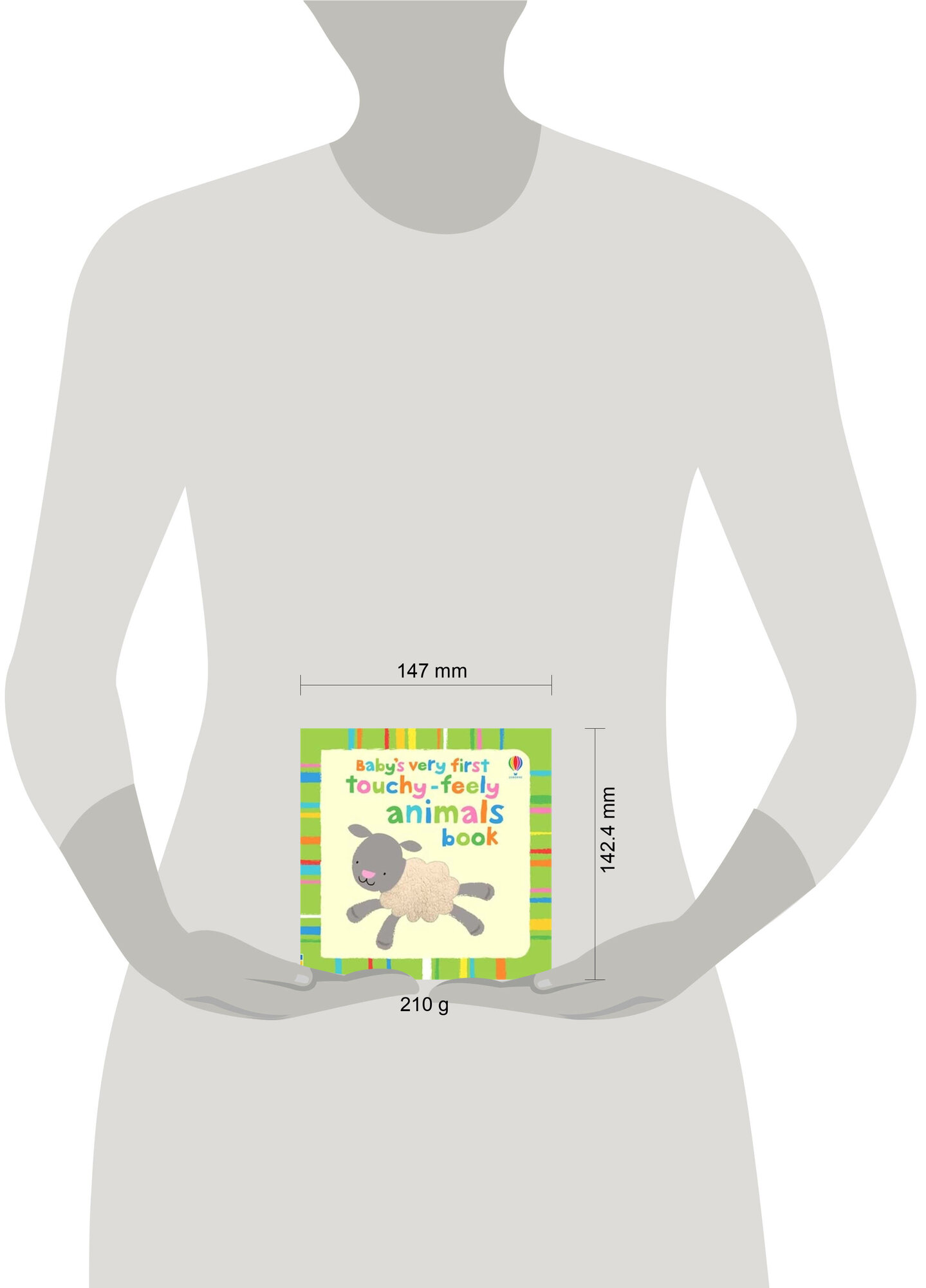 Baby's Very First Touchy-Feely Animals Book - фото №4
